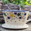 Kaffeefilter / Handfilter, ca. 10,5 cm Ø, Sterne^Bunzlauer Keramik Best