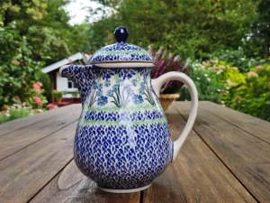 Kaffekanne, Saftkrug, 1500 ml, Forget me not^Bunzlauer Keramik Best