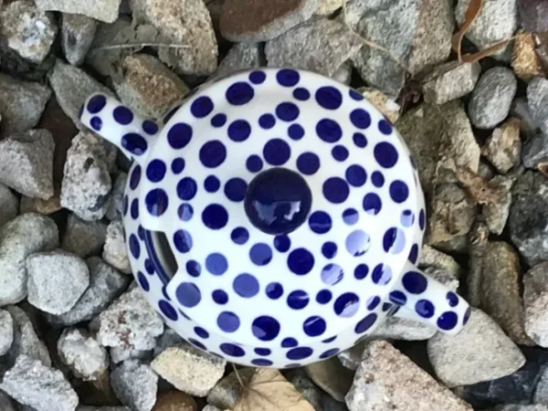 Kandisdose, Vol. 0,3 l, 11 cm, Crazy Dots, BSN A-0286^Bunzlauer Keramik Hot