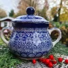 Kandisdose, Vol. 0,3 l, 11 cm, Lace^Bunzlauer Keramik Fashion