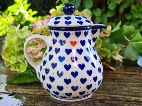 Kanne mit Deckel, Vol. 0,6 l, 16 cm, Schatzsuche^Bunzlauer Keramik Sale