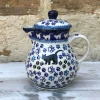 Kanne mit Deckel, Vol. 0,6 l, 16 cm, Katze, BSN A-0049^Bunzlauer Keramik Hot