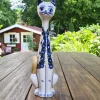 Katze, ca. 31 cm hoch,  2. Wahl^Bunzlauer Keramik Sale