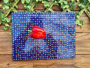 Küchenbrett, 40 x 28,5 cm, Träume, BSN A-1056^Bunzlauer Keramik Clearance