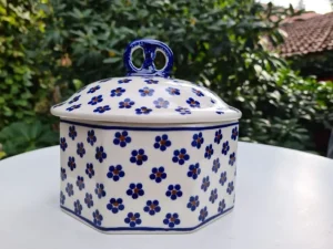 Keksdose, 1,5 l,17 cm, Tradition 3 - BSN 10668^Bunzlauer Keramik Online
