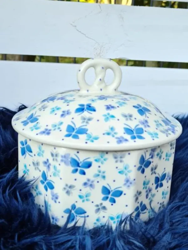 Keksdose, 1,5 l,17 cm, Tradition 37^Bunzlauer Keramik New