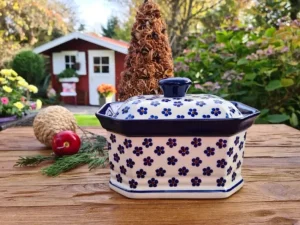 Keksdose, Höhe 17 cm, 25 x 18 cm, Tradition 3 - BSN 15429^Bunzlauer Keramik Sale