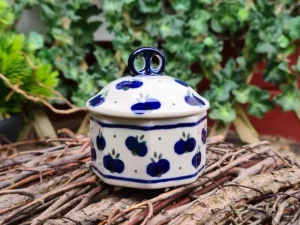 Keksdose, Miniatur 7 x 6 cm, Tradition 22, BSN 2431^Bunzlauer Keramik Outlet