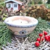 Kerzenständer, Ø 8,5 cm,4 cm, Tradition 53, BSN J-3714^Bunzlauer Keramik New