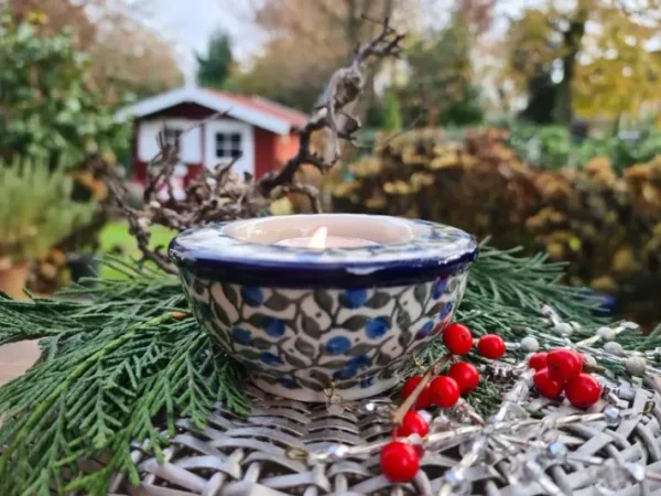 Kerzenständer, Ø 8,5 cm,4 cm, Tradition 32, BSN J-292^Bunzlauer Keramik Best