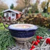 Kerzenständer / Teelichthalter, Ø 8,5 cm, 4 cm, Unikat 18, BSN m-1078^Bunzlauer Keramik Best