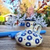 Kerzenständer, Höhe ca. 9,5 cm, Tradition 39, BSN s-487^Bunzlauer Keramik New