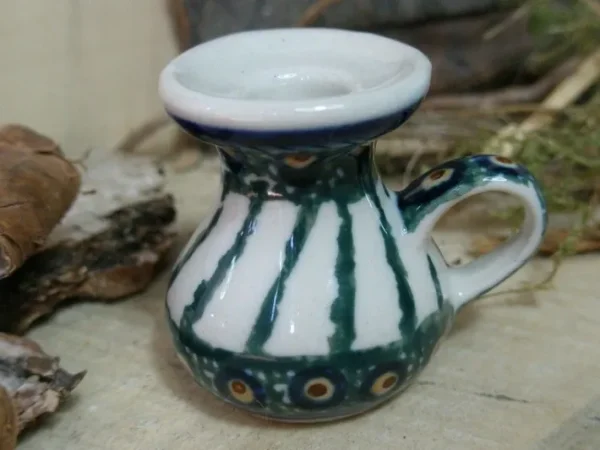 Kerzenständer, Miniatur, Tradition 1, - BSN 5858^Bunzlauer Keramik Online
