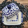 Kleine Butterdose, 15x11x8 cm, Crazy Dots, BSN A-0346^Bunzlauer Keramik Fashion