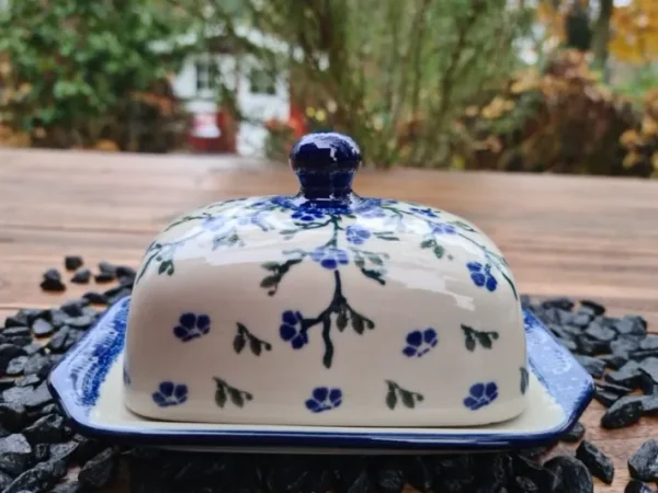 Kleine Butterdose, 15x11x8 cm, Ivy, BSN J-052^Bunzlauer Keramik Hot
