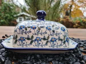 Kleine Butterdose, 15x11x8 cm, Summer Wind, BSN J-1525^Bunzlauer Keramik Best