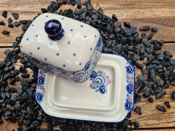 Kleine Butterdose, 15x11x8 cm, Tradition 35^Bunzlauer Keramik Outlet