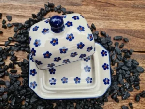 Kleine Butterdose, 15x11x8 cm, Tradition 3, BSN m-739^Bunzlauer Keramik Fashion
