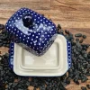 Kleine Butterdose, 15x11x8 cm, Unikat 22, BSN m-753^Bunzlauer Keramik Online