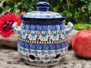 Knoblauchtopf, 900 ml,15 cm, Seville^Bunzlauer Keramik New