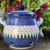 Knoblauchtopf, 900 ml, Höhe 15 cm, Unikat 57 - BSN 10539^Bunzlauer Keramik Hot