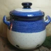 Knoblauchtopf, 900 ml, Höhe 15 cm, Unikat 18 - BSN 10537^Bunzlauer Keramik Fashion