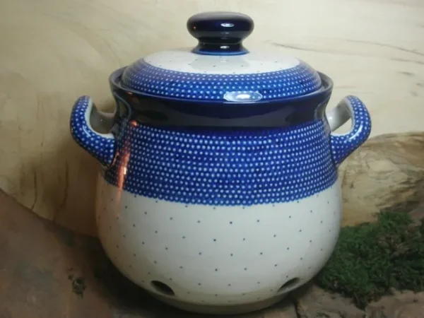 Knoblauchtopf, 900 ml, Höhe 15 cm, Unikat 18 - BSN 10537^Bunzlauer Keramik Fashion
