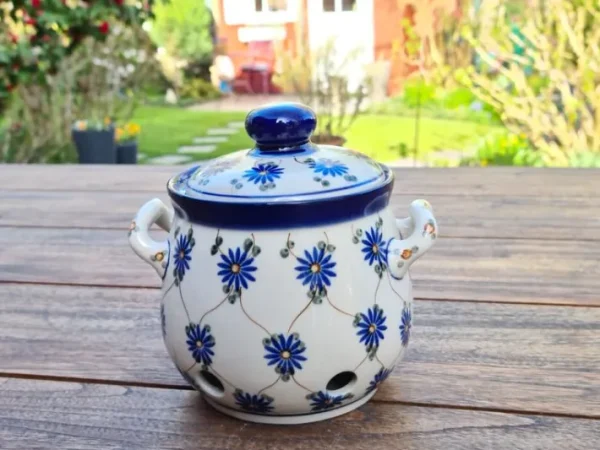 Knoblauchtopf, 900 ml, Höhe 15 cm, Tradition 8 - BSN 3043^Bunzlauer Keramik Outlet