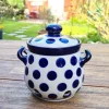 Knoblauchtopf, 900 ml, Höhe 15 cm, Tradition 28 - polska pottery - BSN 7768^Bunzlauer Keramik Hot