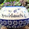 Knoblauchtopf eventuell Glasurrisse ohne Deckel 2. Wahl^Bunzlauer Keramik New