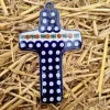 Kreuz, 21 x 12 cm, Tradition 6 BSN 0435^Bunzlauer Keramik Outlet