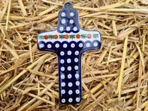 Kreuz, 21 x 12 cm, Tradition 6 BSN 0435^Bunzlauer Keramik Outlet