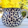 Krug, 1 l, Höhe 16 cm, Crazy Dots, BSN A-0271^Bunzlauer Keramik Outlet