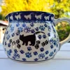Krug, 1 l, Höhe 16 cm, Katze, BSN A-0012^Bunzlauer Keramik Clearance