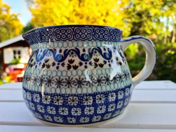 Krug, 1 l, Höhe 11 cm, Marrakesch, BSN A-0533^Bunzlauer Keramik Best