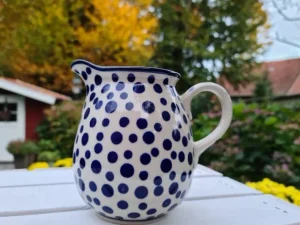 Krug, 500 ml,11 cm, Crazy Dots, BSN A-0305^Bunzlauer Keramik Discount