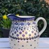 Krug, 1500 ml, Höhe 16 cm, Belle Fleur^Bunzlauer Keramik Best