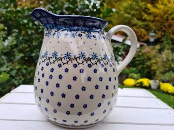 Krug, 2000 ml, Höhe 18 cm, Fleur Delicate, BSN J-1823^Bunzlauer Keramik Online