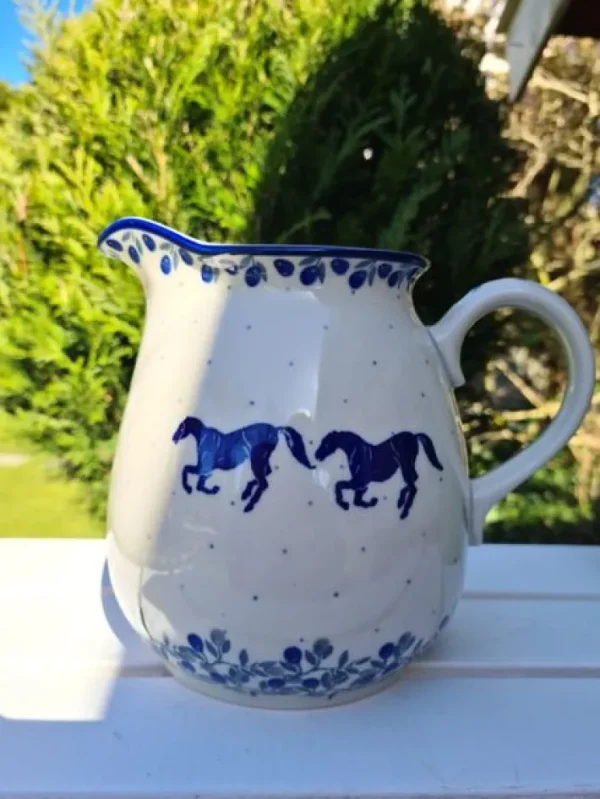 Krug, 1500 ml, Höhe 16 cm, Horse^Bunzlauer Keramik Outlet