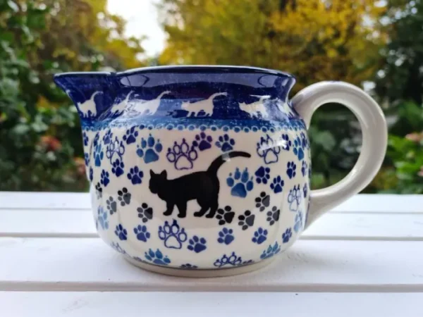 Krug, 700 ml, Höhe 10 cm, Katze^Bunzlauer Keramik Best