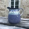 Krug, 1500 ml, Höhe 16 cm, Marrakesch, BSN A-0562^Bunzlauer Keramik New
