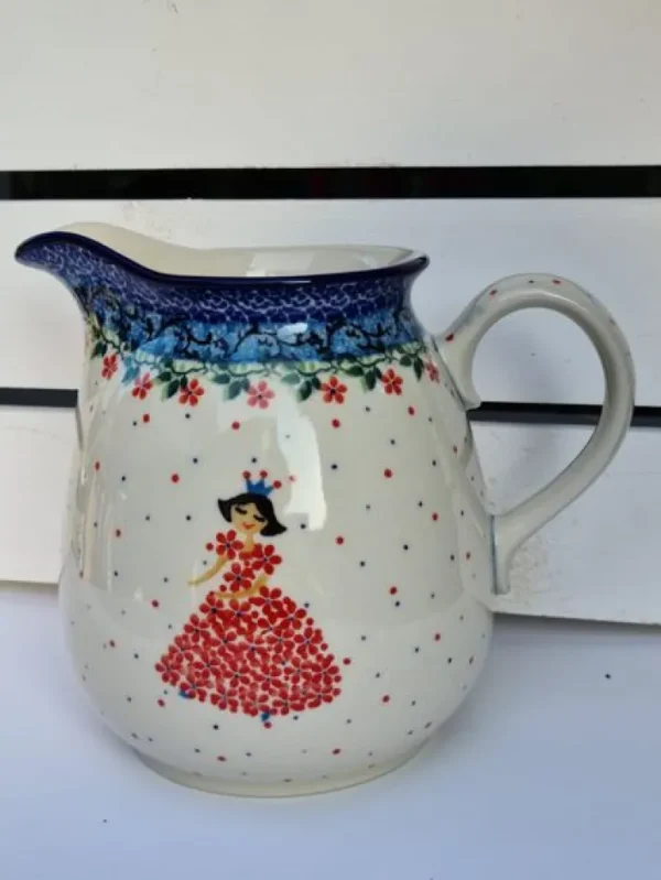 Krug, 1500 ml, Höhe 16 cm, Prinzessin^Bunzlauer Keramik Hot