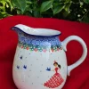 Krug, 1500 ml, Höhe 16 cm, Prinzessin rot^Bunzlauer Keramik Sale