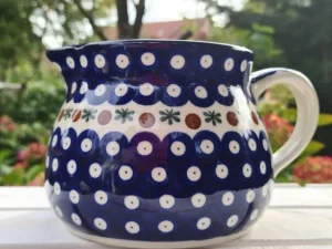 Krug, 1500 ml, Höhe 12 cm, Tradition 6- Bunzlauer Porzellan - BSN 7433^Bunzlauer Keramik Discount