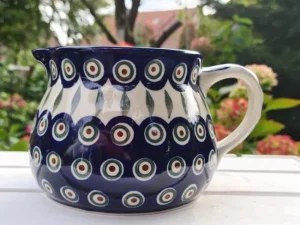 Krug, 1500 ml, Höhe 12 cm, Tradition 10 - polonaise poterie - BSN 7429^Bunzlauer Keramik Discount