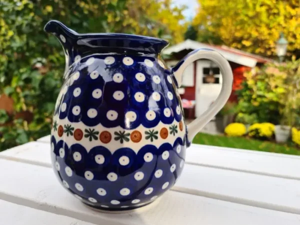 Krug, 1000 ml, Höhe 16 cm, Tradition 6 - polonaise poterie - BSN 0132^Bunzlauer Keramik Sale