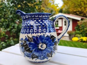 Krug, 1000 ml, Höhe 16 cm, Unikat 2  polonaise poterie - BSN 2395^Bunzlauer Keramik Online