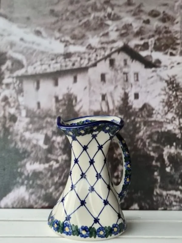Krug / Vase 18 cm hoch, um 600 ml Unikat, antik eventuell Glasurrisse^Bunzlauer Keramik Clearance