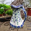 Krug / Vase 18 cm hoch, um 600 ml Unikat, antik eventuell Glasurrisse^Bunzlauer Keramik Online