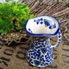 Krug / Vase 18 cm hoch, um 600 ml Unikat, antik eventuell Glasurrisse^Bunzlauer Keramik Clearance